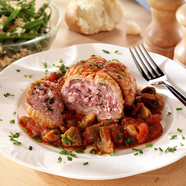 Paupiettes de porc aux champignons au Cookeo Paupiettes de porc aux champignons au Cookeo