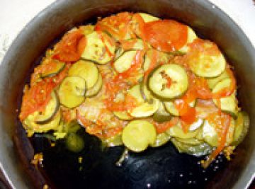 Courgettes au fenouil Courgettes au fenouil