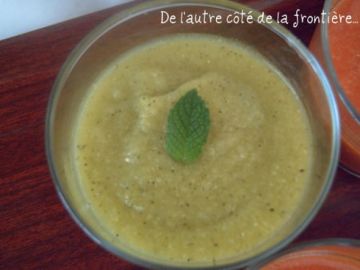 Gaspacho de courgettes bien gourmand Gaspacho de courgettes bien gourmand