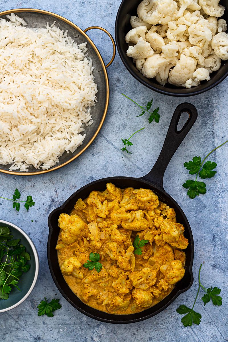 Chou-fleur tikka masala Chou-fleur tikka masala