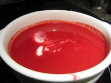 Velouté de betteraves Velouté de betteraves
