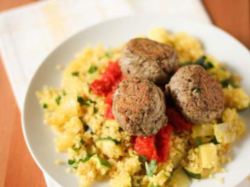 Boulettes végétariennes lentilles ricotta