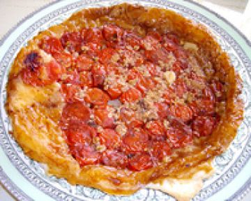 Tatin de tomates cerises au caramel balsamique Tatin de tomates cerises au caramel balsamique