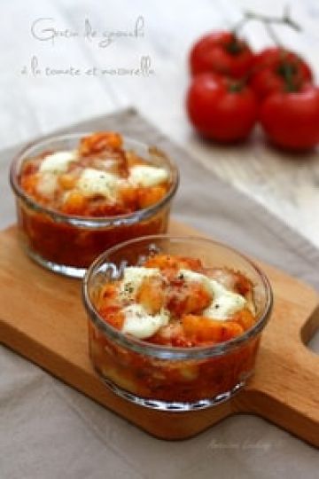 Gratin de gnocchi à l'italienne Gratin de gnocchi à l'italienne