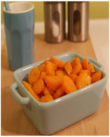 Carottes sautées à l’orange et au gingembre Carottes sautées à l’orange et au gingembre