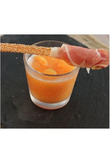 Verrine de melon Verrine de melon