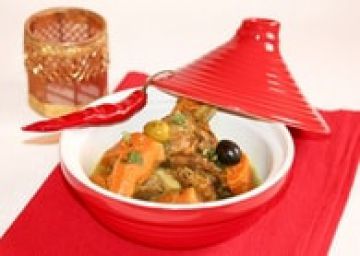 Tajine d'agneau aux patates douces Tajine d'agneau aux patates douces