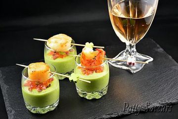 Velouté de Petits Pois et St-Jacques Velouté de Petits Pois et St-Jacques