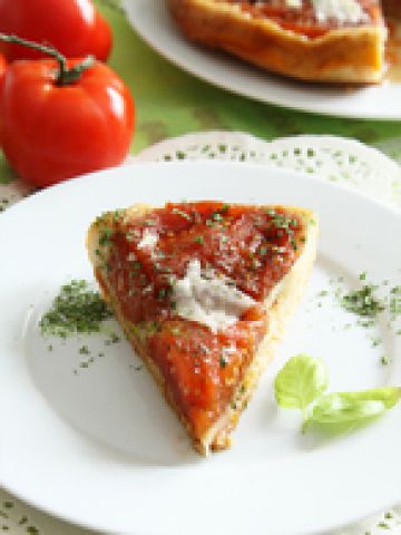 Tarte tatin aux tomates Tarte tatin aux tomates