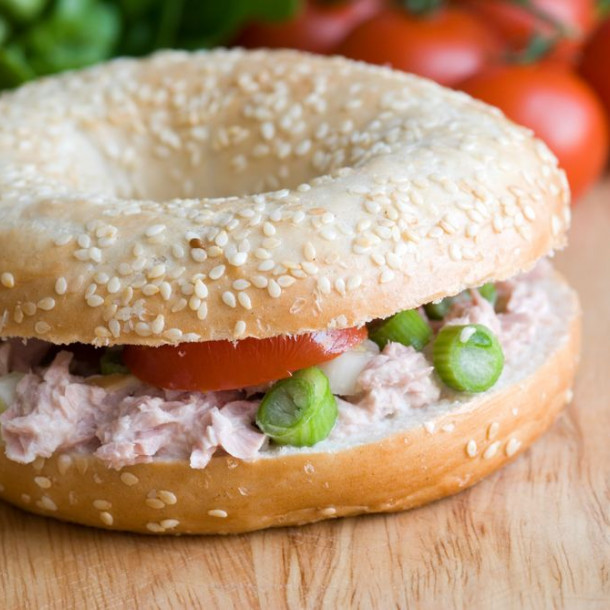 Bagel au thon Bagel au thon