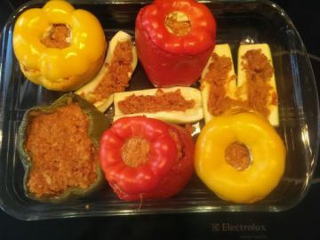 Poivrons farcis au boulghour Poivrons farcis au boulghour