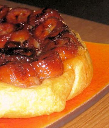 Tarte tatin bananes chocolat