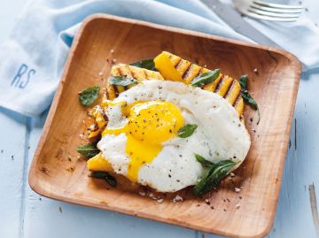 Polenta aux oeufs Polenta aux oeufs