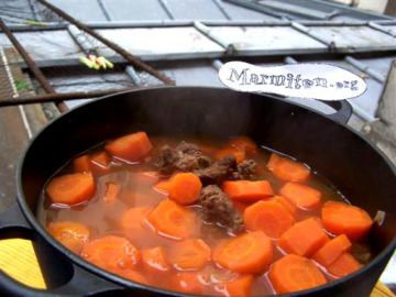 Boeuf braisé aux carottes Boeuf braisé aux carottes