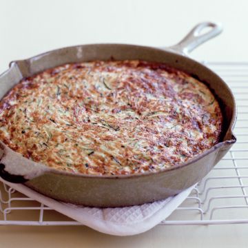 Tarte aux courgettes sans pâte Tarte aux courgettes sans pâte