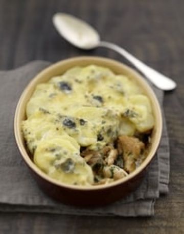 Tartiflette au Bresse Bleu Tartiflette au Bresse Bleu