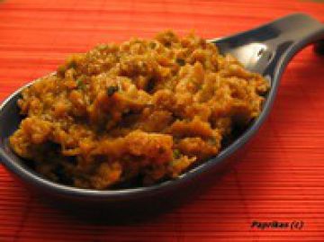 Purée d'aubergine (Zaalouk) Purée d'aubergine (Zaalouk)
