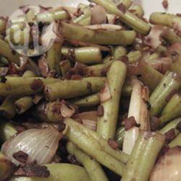 Salade de haricots verts au vinaigre balsamique Salade de haricots verts au vinaigre balsamique