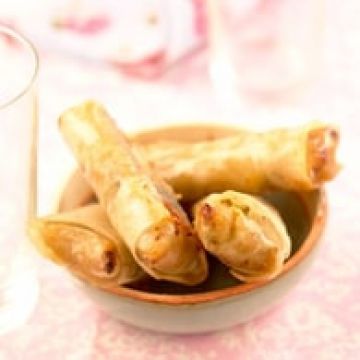 Brick de Roquefort et poire Brick de Roquefort et poire