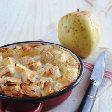Clafoutis léger aux pommes Clafoutis léger aux pommes