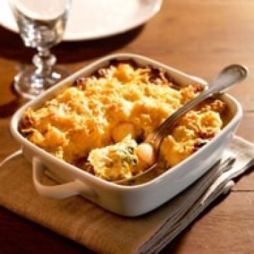 Gratin de noix de Saint-Jacques aux poireaux Gratin de noix de Saint-Jacques aux poireaux