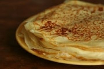 Crêpes sucrées de Bretagne