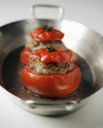 Tomates farcies aux courgettes Tomates farcies aux courgettes