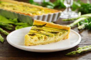 Tarte aux asperges vertes et gruyère Tarte aux asperges vertes et gruyère