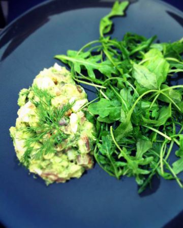 Salade saumon avocats Salade saumon avocats
