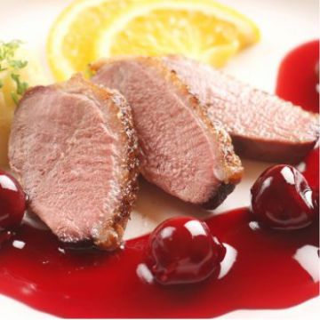 Canard aux griottes Canard aux griottes