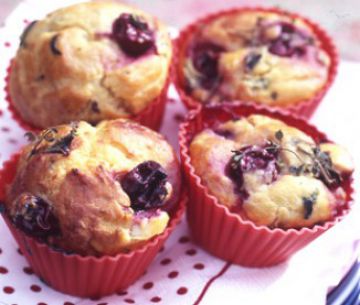 Cakes cerises ricotta Cakes cerises ricotta