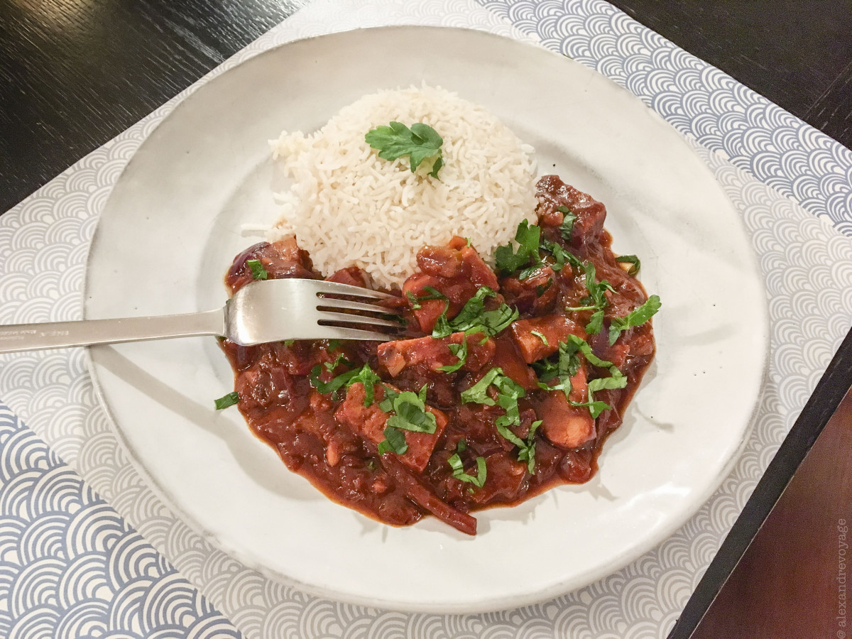 Rougail au tempeh Rougail au tempeh