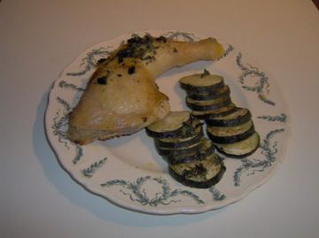 Poulet aux courgettes Poulet aux courgettes