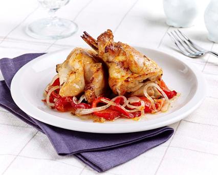 Lapin au piment d'Espelette Lapin au piment d'Espelette