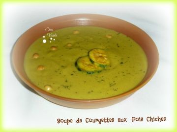 Soupe de courgettes aux pois chiches WWEB-3 SP la part Soupe de courgettes aux pois chiches WWEB-3 SP la part