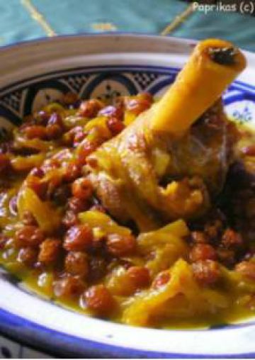 Souris d'agneau aux oignons et raisins secs Souris d'agneau aux oignons et raisins secs