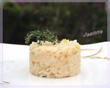 Risotto à l’ail et aux poireaux Risotto à l’ail et aux poireaux