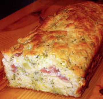 Cake brocoli et jambon cru Cake brocoli et jambon cru