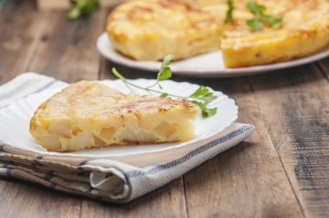 Omelette à l'espagnole (tortilla de patatas) Omelette à l'espagnole (tortilla de patatas)