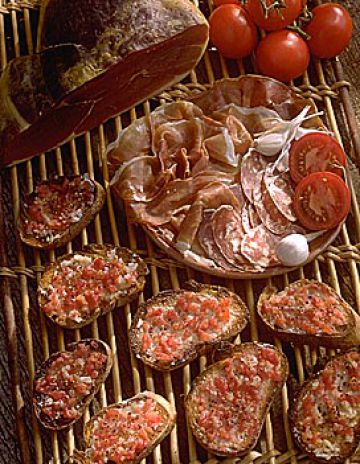 Pain à la tomate Pain à la tomate