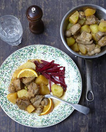 Sauté de veau à l’orange Sauté de veau à l’orange
