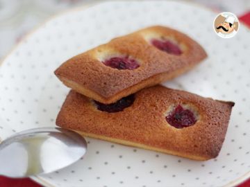 Financiers aux framboises super faciles !