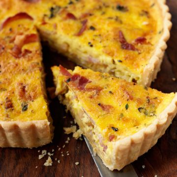 Quiche lorraine au jambon Quiche lorraine au jambon