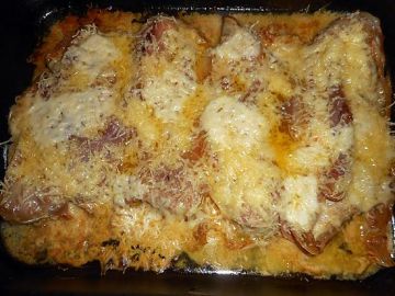 Escalope de veau gratinée Escalope de veau gratinée