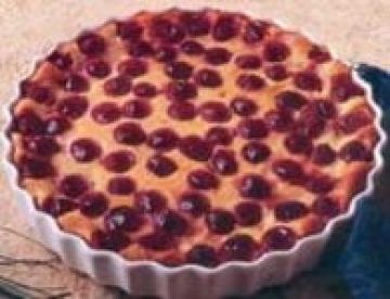 Clafoutis aux cerises à la pâte sablée