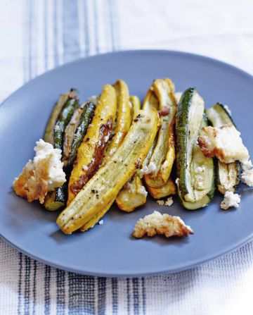 Courgettes rôties à la feta Courgettes rôties à la feta