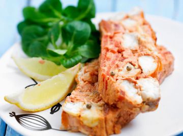 Terrine de lotte sauce fines herbes Terrine de lotte sauce fines herbes