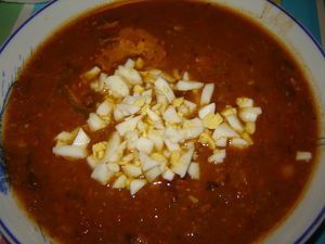 Soupe espagnole aux pois chiches Soupe espagnole aux pois chiches