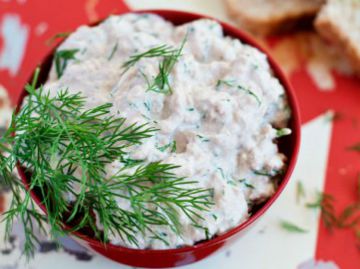 Rillettes de thon au St Môret Rillettes de thon au St Môret