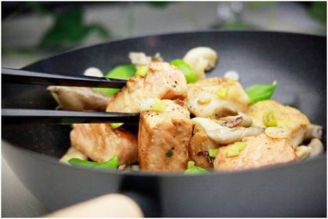 Wok de poisson Wok de poisson